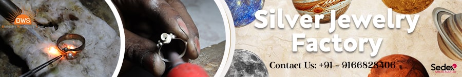 Silver Jewelry Factory in India